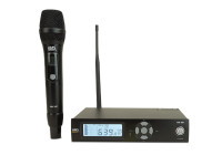 AMS MU 301 + MM 301 Sistema Wireless UHF com Microfone de Mão AMS MU 301 + MM 301 Sistema Wireless UHF com Microfone de Mão